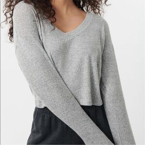 Garage Gray Long Sleeve Tee Size M